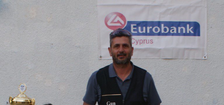Σκοποβολή: Ο Χάρης Χριστοδουλίδης κέρδισε το «Κύπελλο Λευκωσίας»
