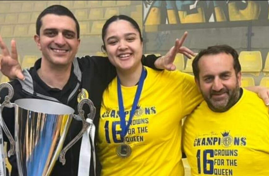 Πρωταθλήτρια Καλαθόσφαιρας Κύπρου η νεαρή Παφίτισσα Δήμητρα Παπαλλά