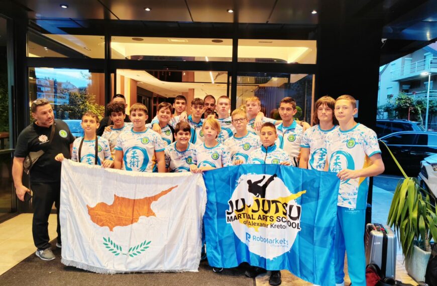 Σάρωσαν στο Μαυροβούνιο ο Παφίτες αθλητές Jiu-Jitsu Κρετόβ,…