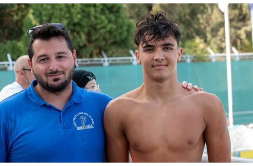 Παγκύπρια επίδοση για τον κολυμβητή του Ναυτικού Ομίλου…