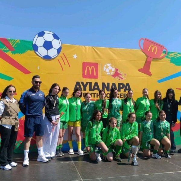 Δεύτερη θέση στην Αγία Νάπα για τις Κ15 Ladies του Κεραυνού Ακρίτα Χλώρακας!