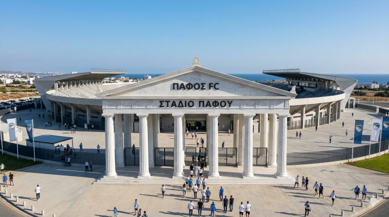Αυτά μάθαμε για το καινούριο γήπεδο της Πάφος FC… Θα είναι ΕΝΤΥΠΩΣΙΑΚΟ!