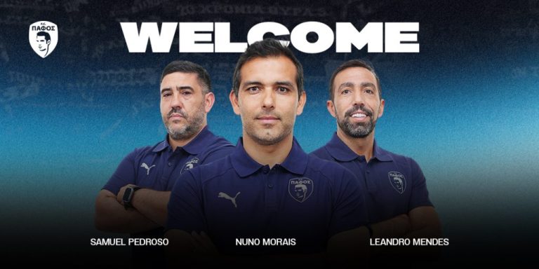 Οι συνεργάτες του Σα Πίντο στην Πάφος FC!