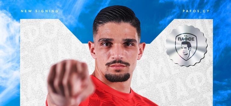 Επίσημο: Ποδοσφαιριστής της Πάφος FC ο Χαράλαμπος Κυριακίδης!