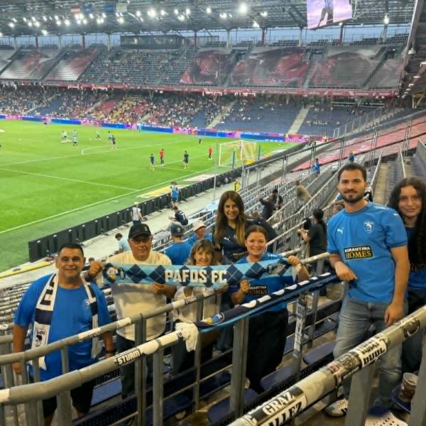 ΠΑΦΙΤΙΚΗ παρέα στην “Red Bull Arena”!