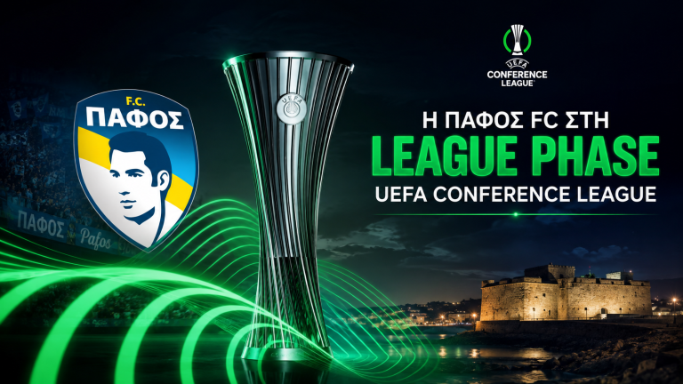 Αυτοί είναι οι αντιπάλοι της Πάφος FC στην “League Phase” του Conference League!