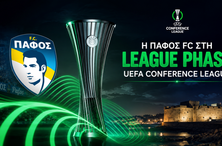 Αυτοί είναι οι αντιπάλοι της Πάφος FC στην “League Phase” του Conference League!