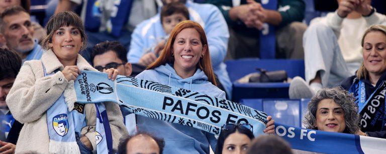 Φωτογραφίες από την κερκίδα της Πάφος FC